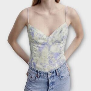 Zara Pastel Tie-Dye Bodysuit